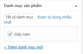 Cách thêm sản phẩm trong woocommerce