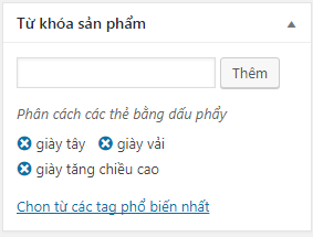 Cách thêm sản phẩm trong woocommerce