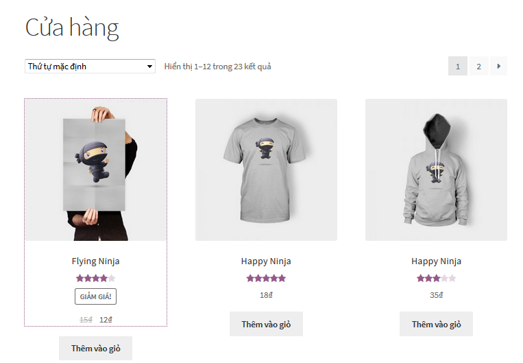 Thay đổi kích thước ảnh sản phẩm woocommerce